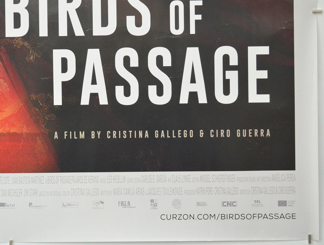 BIRDS OF PASSAGE (Bottom Right) Cinema Quad Movie Poster 