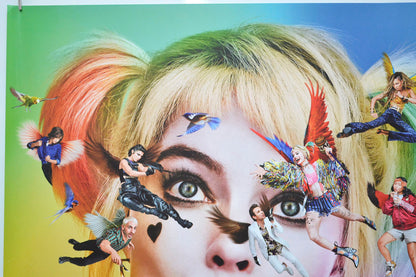 BIRDS OF PREY: AND THE FANTABULOUS EMANCIPATION OF ONE HARLEY QUINN (Top Left) Cinema Quad Movie Poster 