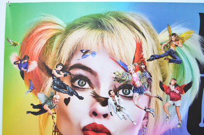 BIRDS OF PREY: AND THE FANTABULOUS EMANCIPATION OF ONE HARLEY QUINN (Top Left) Cinema Quad Movie Poster 