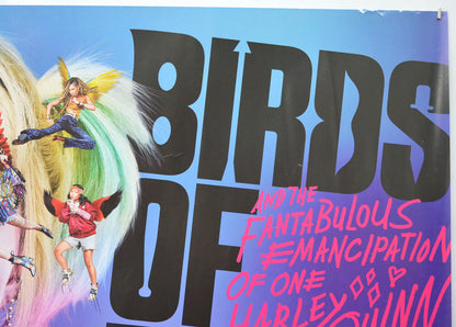 BIRDS OF PREY: AND THE FANTABULOUS EMANCIPATION OF ONE HARLEY QUINN (Top Right) Cinema Quad Movie Poster 