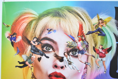 BIRDS OF PREY: AND THE FANTABULOUS EMANCIPATION OF ONE HARLEY QUINN (Top Left) Cinema Quad Movie Poster 