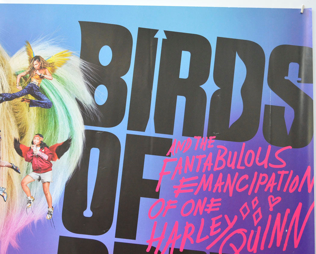 BIRDS OF PREY: AND THE FANTABULOUS EMANCIPATION OF ONE HARLEY QUINN (Top Right) Cinema Quad Movie Poster 