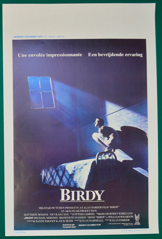 Birdy Original Belgian Poster - Film Poster - Movie Poster  