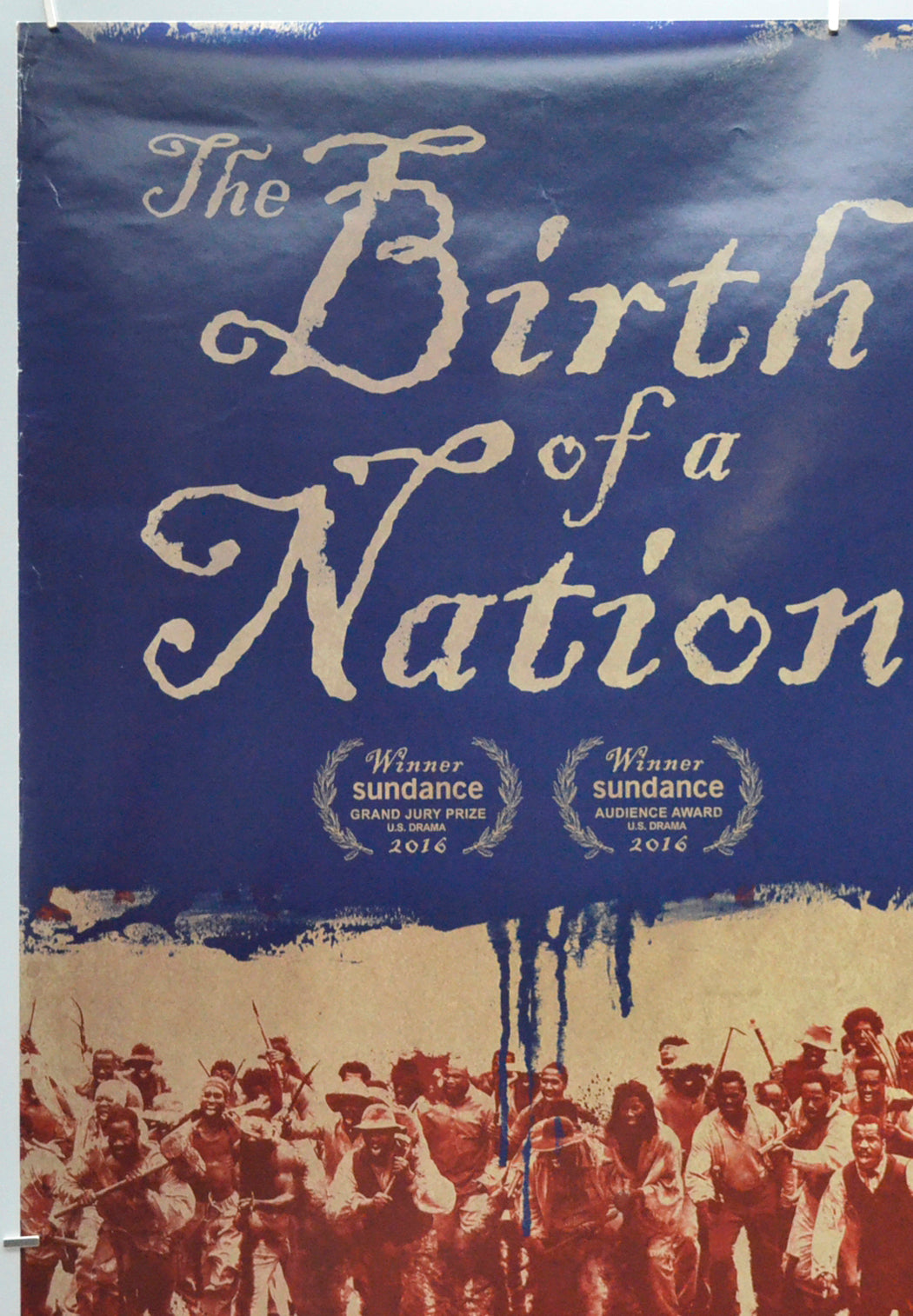 THE BIRTH OF A NATION (Top Left) Cinema One Sheet Movie Poster 