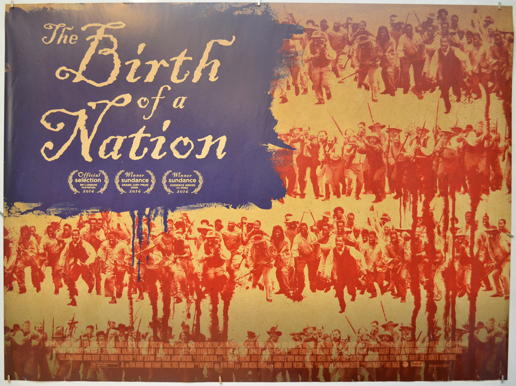 The Birth Of A Nation Original Quad Poster - Film Poster - Movie Poster