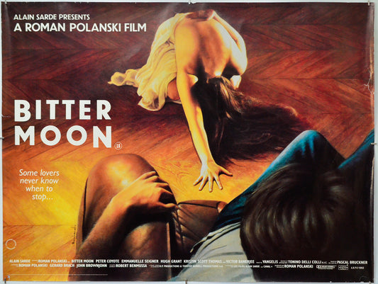 Bitter Moon - Original Quad Poster - Film Poster - Movie Poster