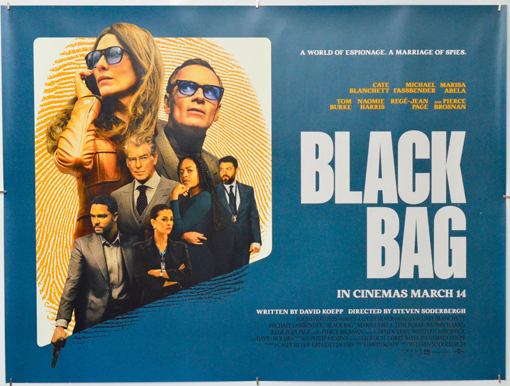 Black Bag - Original Quad Poster - Film Poster - Movie Poster