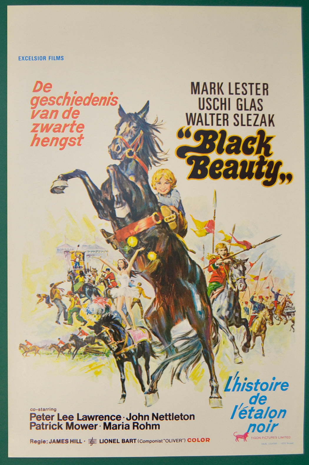 Black Beauty Original Belgian Poster - Film Poster - Movie Poster  