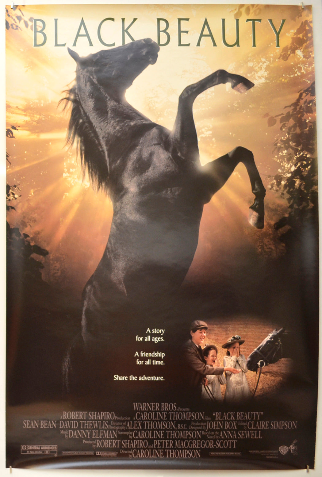 Black Beauty Original One Sheet Poster - Film Poster - Movie Poster