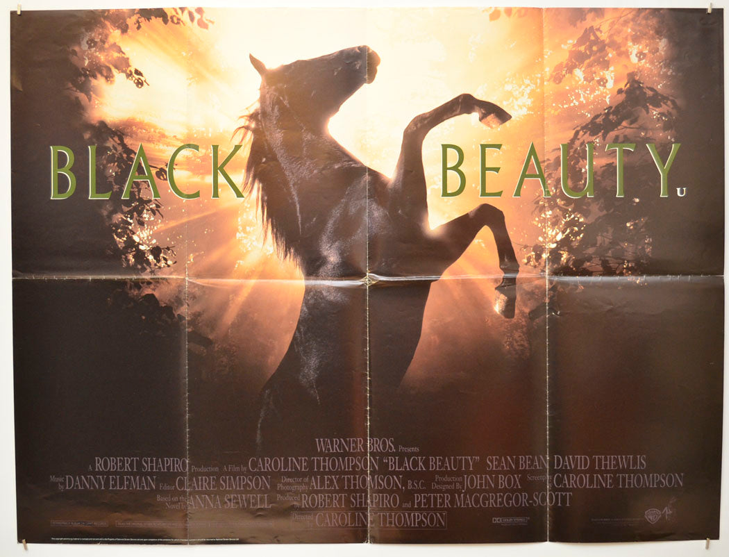 Black Beauty Original Quad Poster - Film Poster - Movie Poster