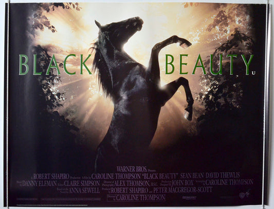 Black Beauty Original British Quad Poster - Movie Poster