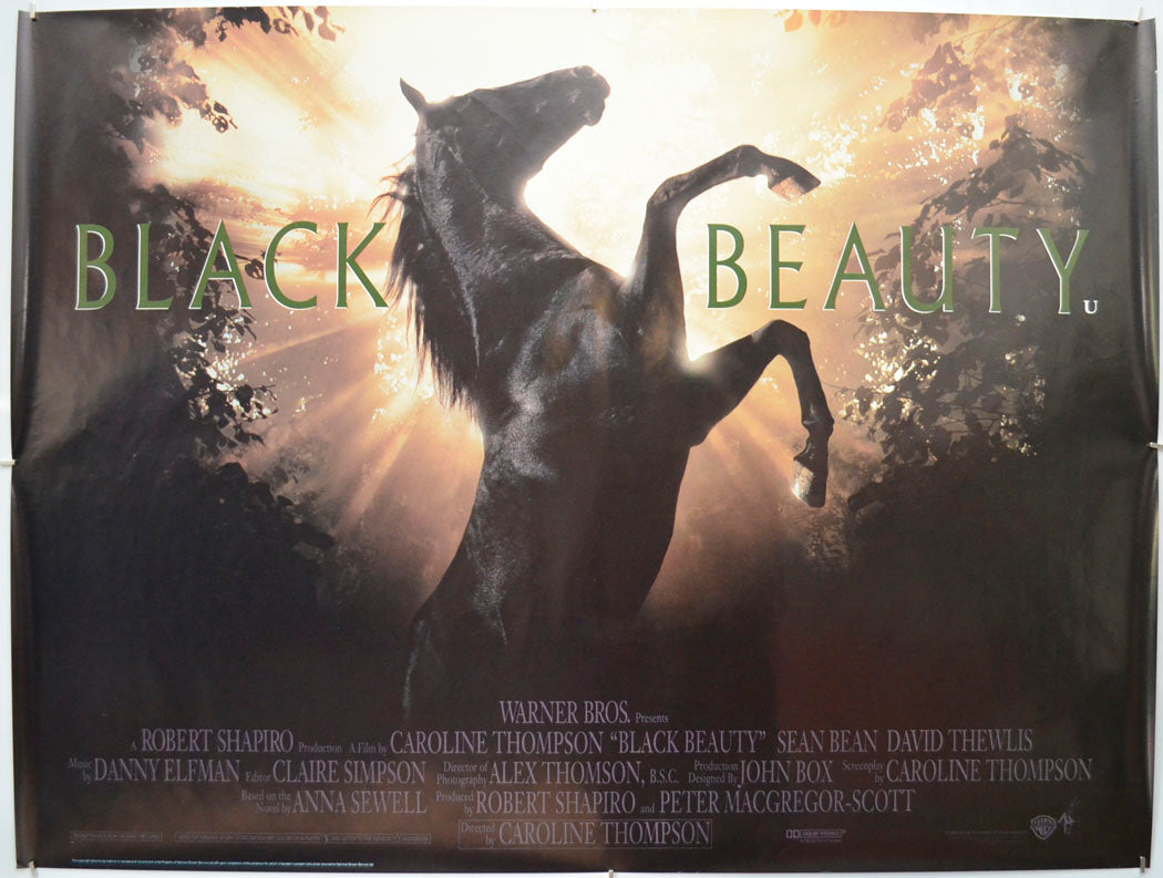 Black Beauty Original Quad Poster - Film Poster - Movie Poster