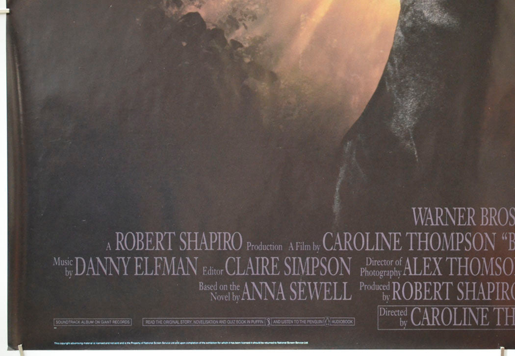 BLACK BEAUTY (Bottom Left) Cinema Quad Movie Poster 