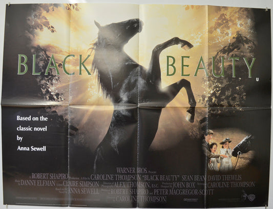 Black Beauty (Version 2)  Original Quad Poster - Film Poster - Movie Poster