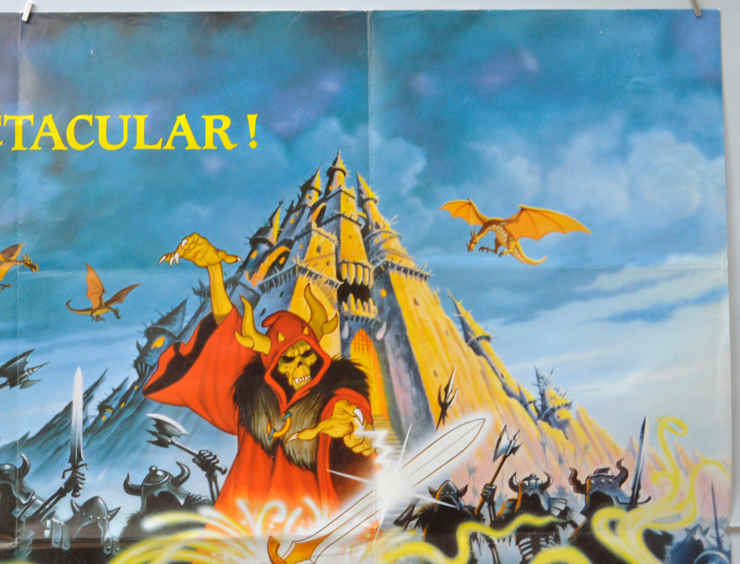 THE BLACK CAULDRON (Top Right) Cinema Quad Movie Poster 