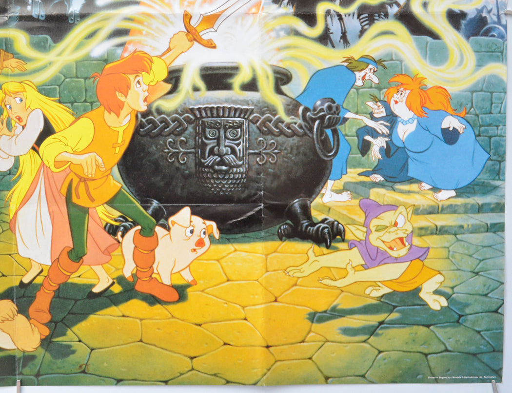 THE BLACK CAULDRON (Bottom Right) Cinema Quad Movie Poster 