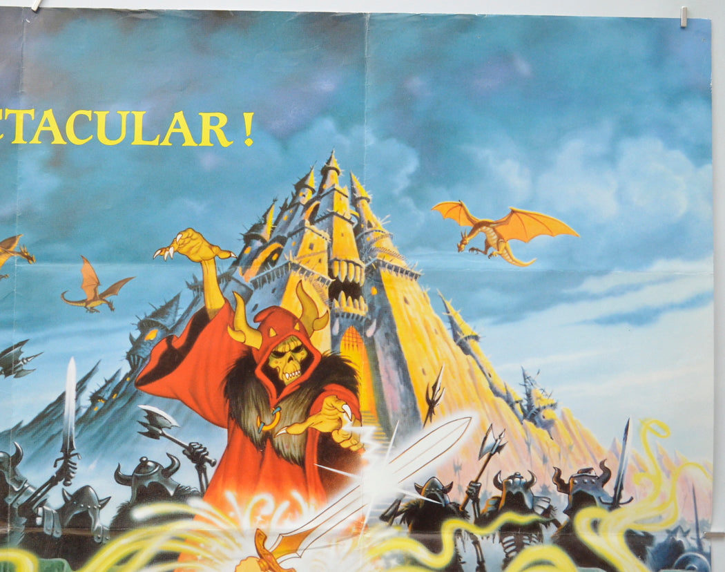 THE BLACK CAULDRON (Top Right) Cinema Quad Movie Poster 