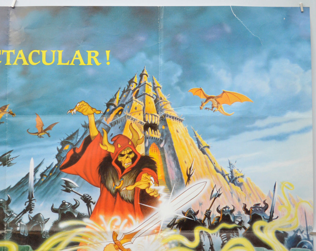 THE BLACK CAULDRON (Top Right) Cinema Quad Movie Poster 