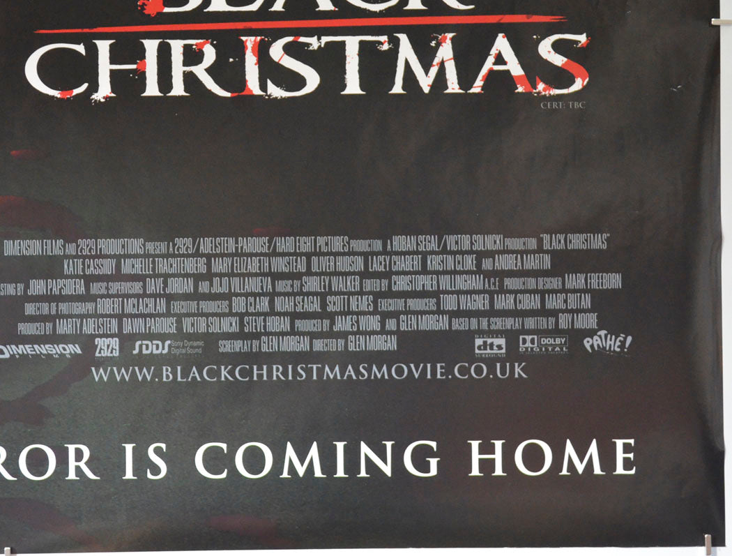 BLACK CHRISTMAS (Bottom Right) Cinema Quad Movie Poster 