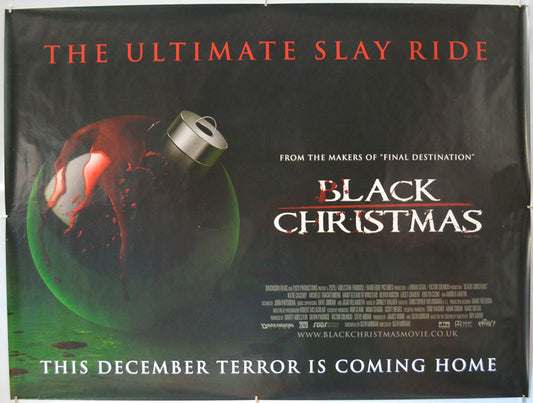 Black Christmas Original Quad Poster - Film Poster - Movie Poster