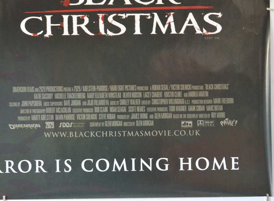 BLACK CHRISTMAS (Bottom Right) Cinema Quad Movie Poster 