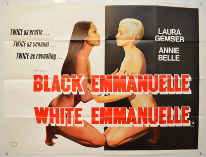 Black Emmanuelle White Emmanuelle Original Quad Poster - Film Poster - Movie Poster  