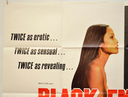 BLACK EMMANUELLE WHITE EMMANUELLE (Top Left) Cinema Quad Movie Poster 