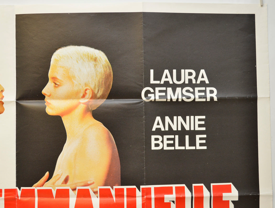 BLACK EMMANUELLE WHITE EMMANUELLE (Top Right) Cinema Quad Movie Poster 