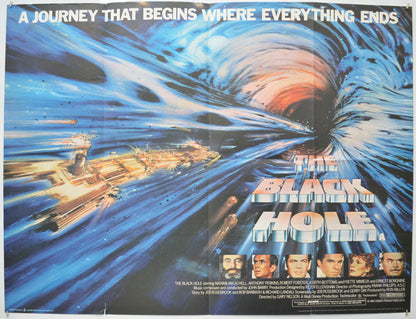 The Black Hole  Original Quad Poster - Film Poster - Movie Poster