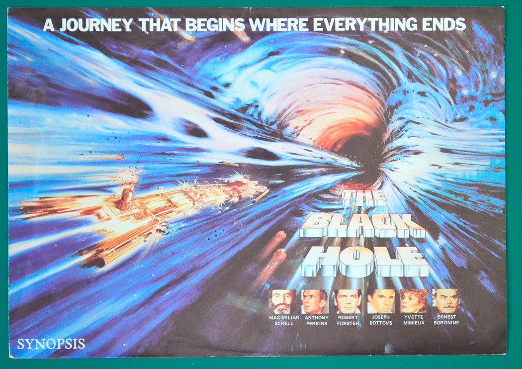 The Black Hole    Original 4 Page Cinema Exhibitor's Campaign Press Booklet    