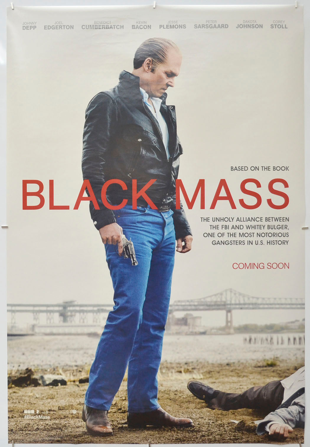 Black Mass Original One Sheet Poster - Film Poster - Movie Poster