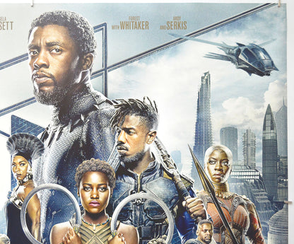 BLACK PANTHER (Top Right) Cinema Quad Movie Poster 