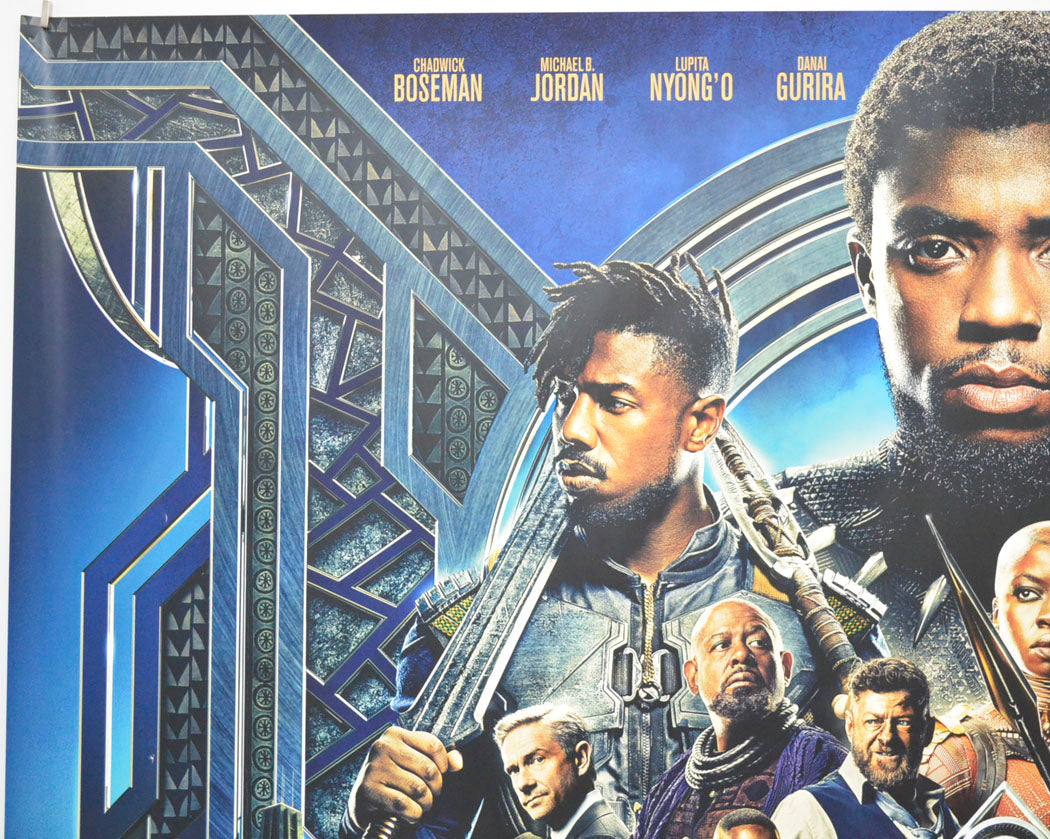 BLACK PANTHER (Top Left) Cinema Quad Movie Poster 