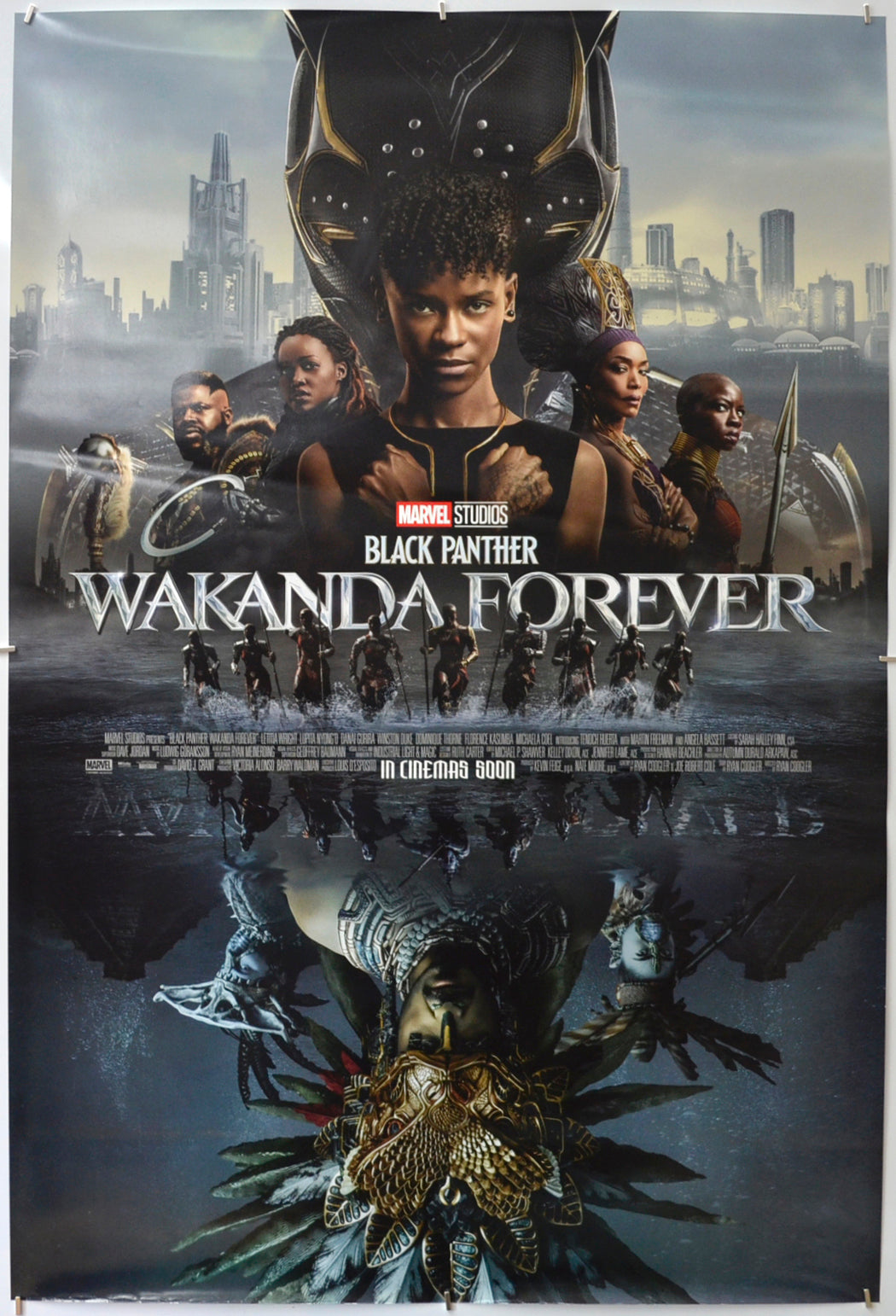 Black Panther Wakanda Forever Original One Sheet Poster - Film Poster - Movie Poster  