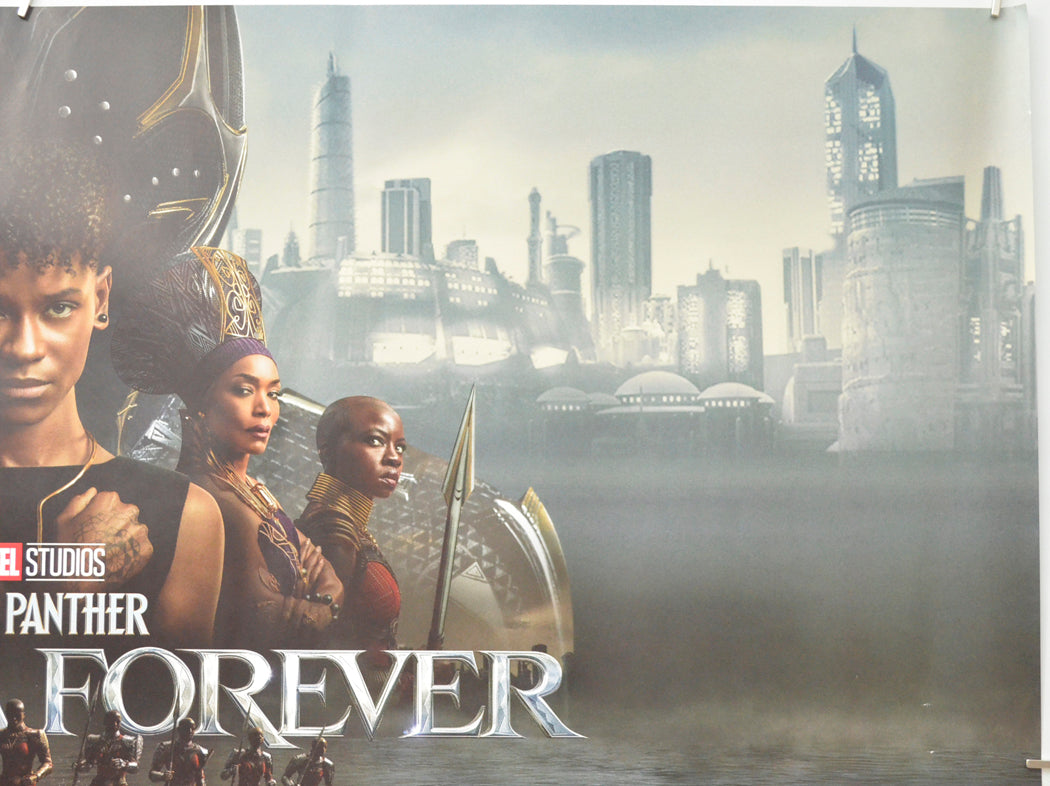 BLACK PANTHER WAKANDA FOREVER (Top Right) Cinema Quad Movie Poster 