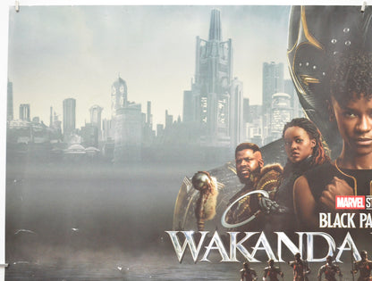 BLACK PANTHER WAKANDA FOREVER (Top Left) Cinema Quad Movie Poster 