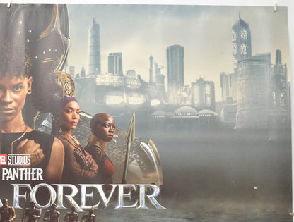 BLACK PANTHER WAKANDA FOREVER (Top Right) Cinema Quad Movie Poster 