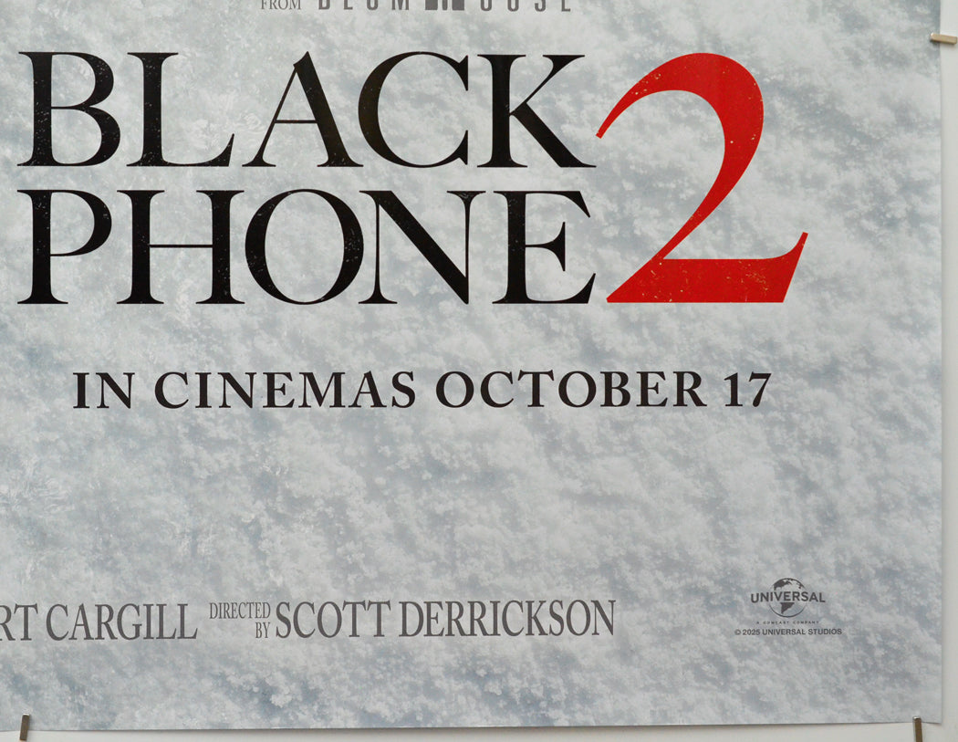 Black Phone 2 (Bottom Right) Cinema Quad Movie Poster 