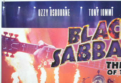 BLACK SABBATH - THE END OF THE END (Top Left) Cinema Quad Movie Poster 