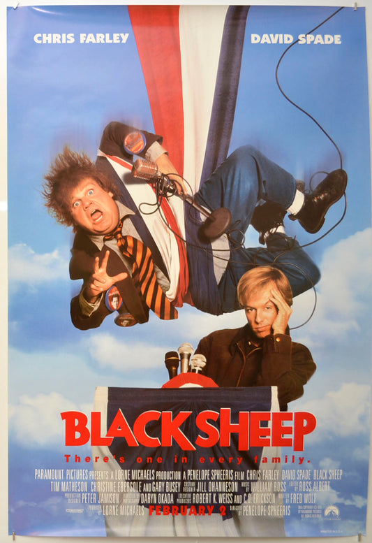 Black Sheep Original One Sheet Poster - Film Poster - Movie Poster