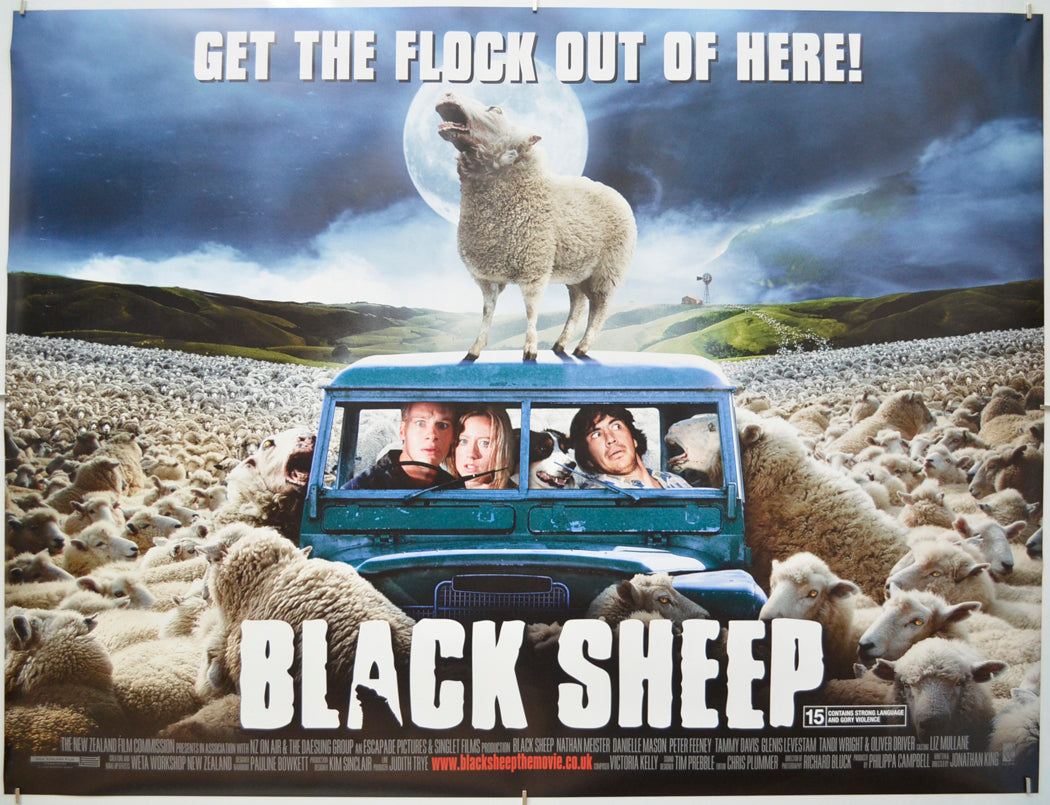 Black Sheep - Original Quad Poster - Film Poster - Movie Poster