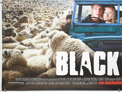 BLACK SHEEP (Bottom Left) Cinema Quad Movie Poster 