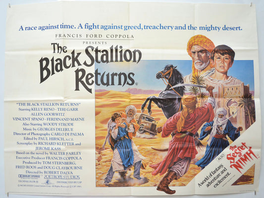 The Black Stallion Returns Original Quad Poster - Film Poster - Movie Poster