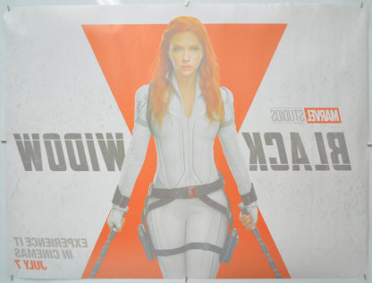 BLACK WIDOW (Back) Cinema Quad Movie Poster 