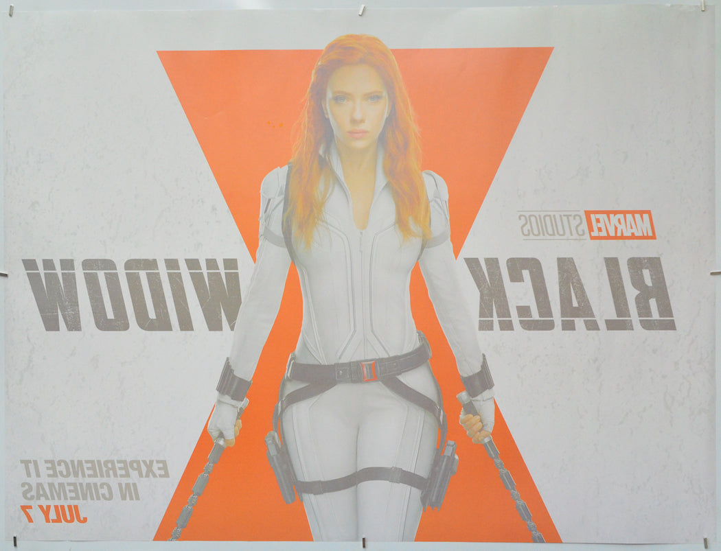 Black Widow (Back) Cinema Quad Movie Poster 
