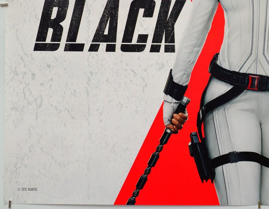 Black Widow (Bottom Left) Cinema Quad Movie Poster 