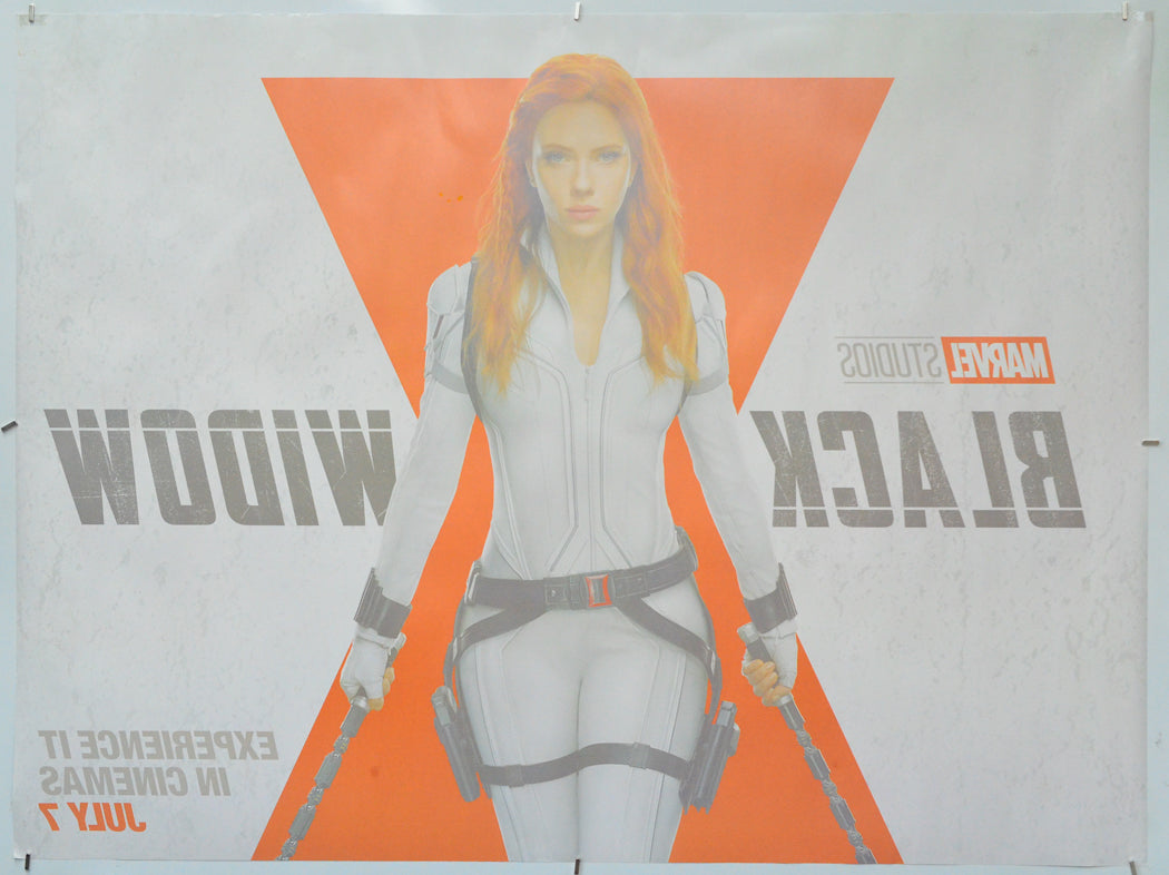 Black Widow (Back) Cinema Quad Movie Poster 