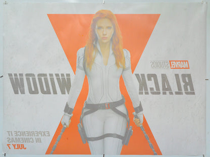 Black Widow (Back) Cinema Quad Movie Poster 