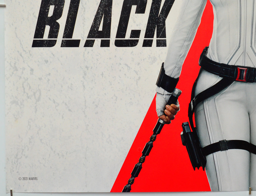 Black Widow (Bottom Left) Cinema Quad Movie Poster 