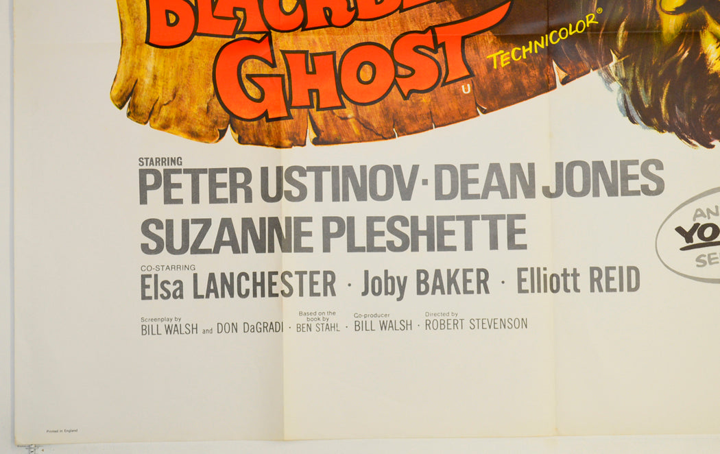 BLACKBEARD’S GHOST (Bottom Left) Cinema Quad Movie Poster 